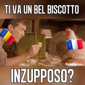 Fanii italieni, bucuroşi că echipele care au făcut "biscotto", România şi Franţa, au fost eliminate din semifinelele CE
