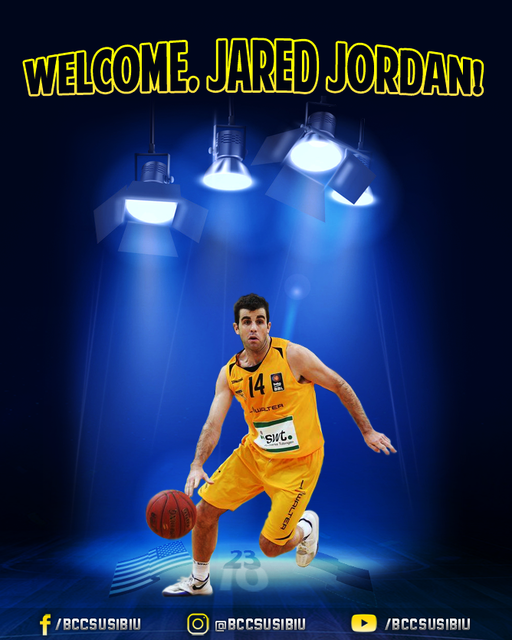 Veteranul american Jared Jordan, noul jucător al vicecampioanei la baschet, CSU Sibiu