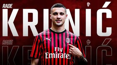 Rade Krunici, la AC Milan