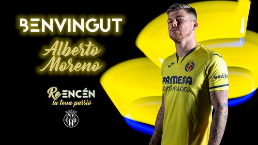 Alberto Moreno, transferat de la Liverpool la Villarreal