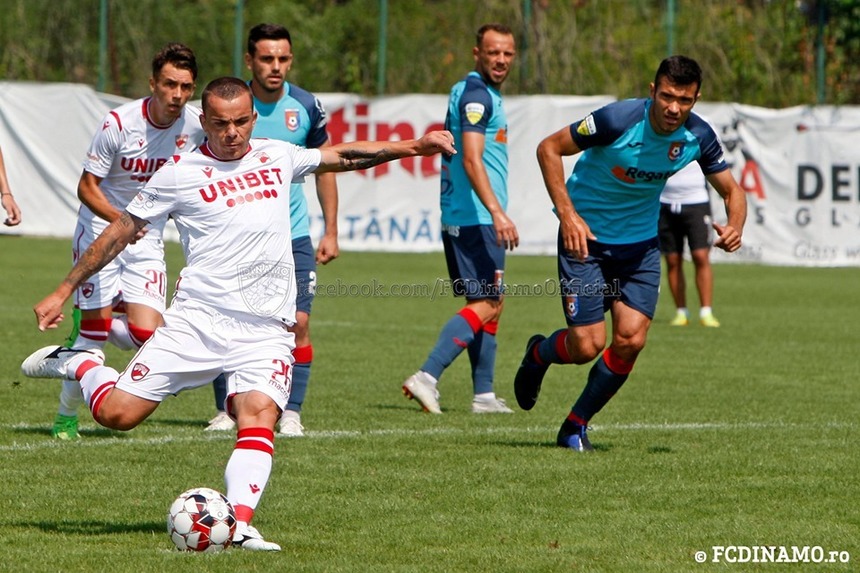 Dinamo, remiză cu echipa Chindia Târgovişte, scor 2-2, într-un meci amical