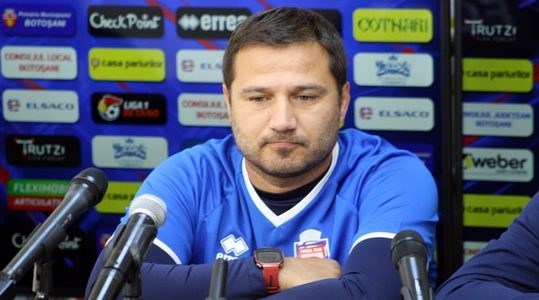 Marius Croitoru, prezentat ca antrenor la FC Botoşani: Nu am nici cea mai mică teamă, ştiu ce pot să fac împreună cu băieţii