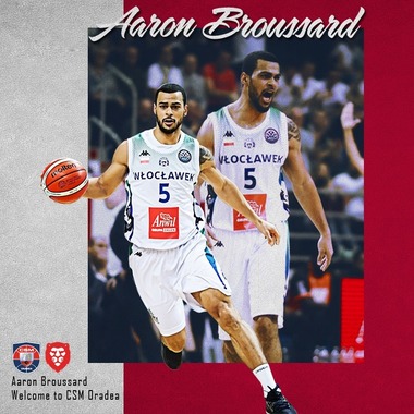 Americanul Aaron Broussard, noul jucător al campioanei la baschet, CSM Oradea