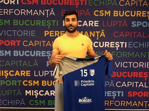 Handbalistul Viorel Fotache, noul jucător al echipei CSM Bucureşti