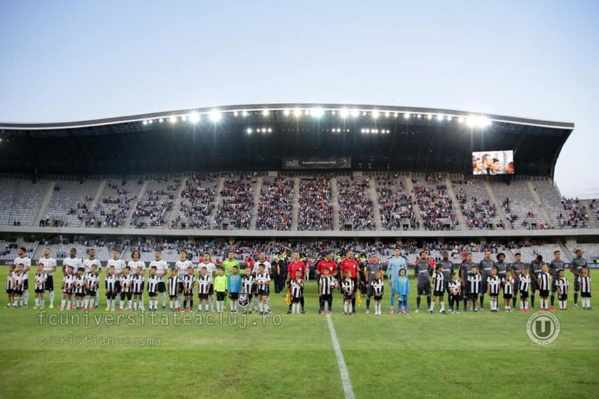Universitatea Cluj, învinsă de PAOK Salonic, scor 5-0, într-un meci amical