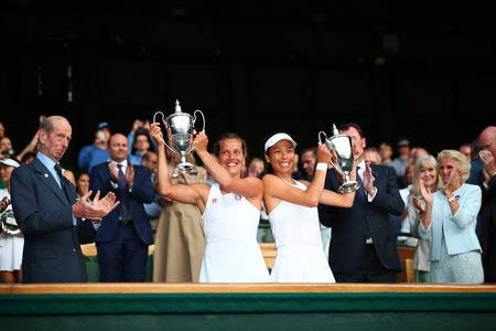 Hsieh şi Strycova au câştigat proba de dublu la Wimbledon