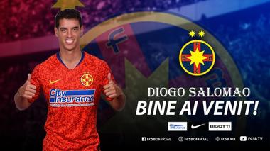 Diogo Salomao a semnat cu FCSB