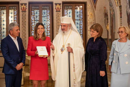 Patriarhul României i-a acordat Simonei Halep Crucea Patriarhală