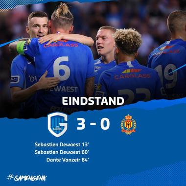 KRC Genk, cu Ianis Hagi rezervă, a învins KV Malines, scor 3-0, şi a câştigat Supercupa Belgiei
