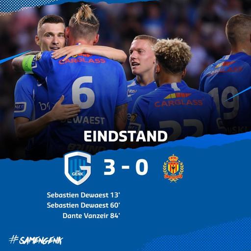 KRC Genk, cu Ianis Hagi rezervă, a învins KV Malines, scor 3-0, şi a câştigat Supercupa Belgiei