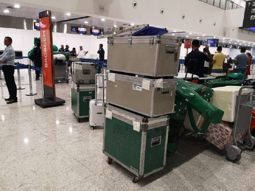 Emoţii pentru Palmeiras în Argentina: Avionul în care se afla echipa a încercat de două ori fără succes să aterizeze la Mendoza, unor jucători li s-a făcut rău