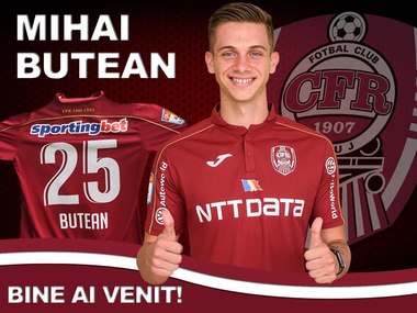 Mihai Butean, la CFR Cluj
