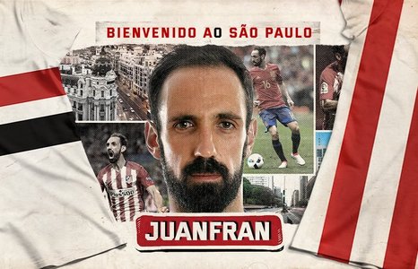 Juanfran, alături de Dani Alves la Sao Pauo