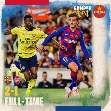 Luis Suarez a adus victoria formaţiei FC Barcelona în faţa echipei Arsenal la trofeul Joan Gamper
