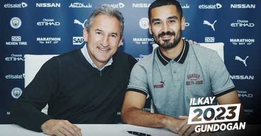 Ilkay Gündogan şi-a prelungit contractul cu Manchester City până în 2023