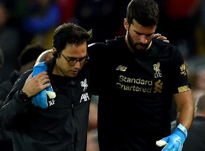 Liverpool: Alisson Becker ratează Supercupa Europei din cauza unei accidentări la gambă