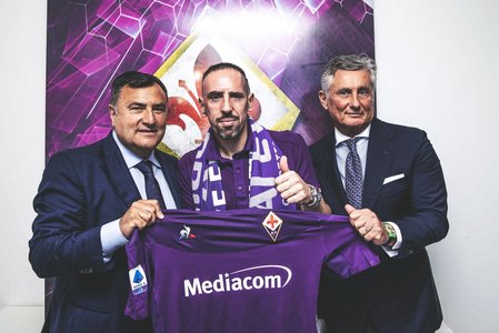 Franck Ribery va juca la Fiorentina