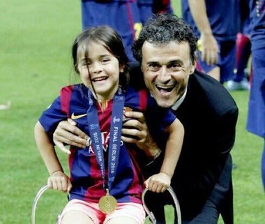 Fetiţa de 9 ani a fostului selecţioner al Spaniei, Luis Enrique, a murit; Copila suferea de osteosarcom
