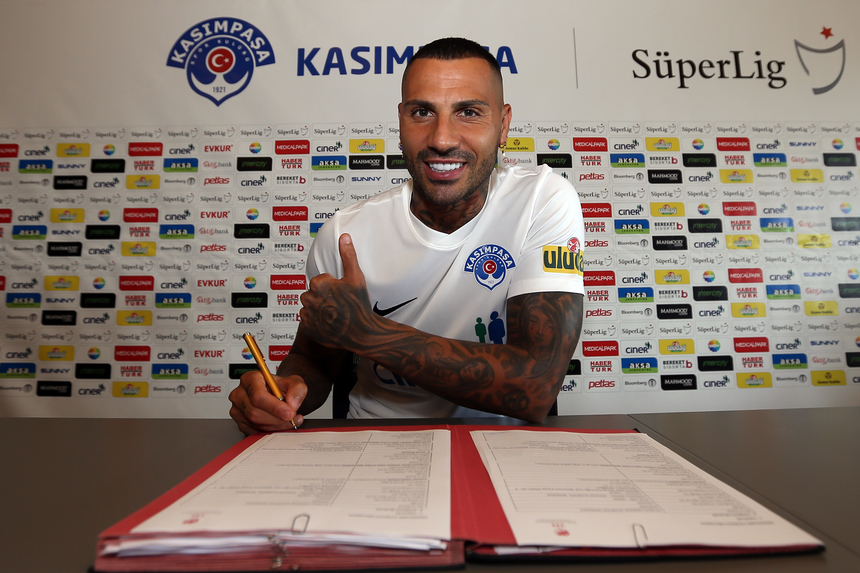 Ricardo Quaresma a semnat un contract cu gruparea Kasimpaşa, locul 14 în Turcia în sezonul trecut