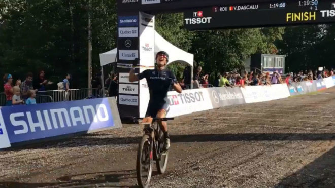 Vlad Dascălu a devenit campion mondial under-23 la mountain bike şi a obţinut calificarea la JO de la Tokyo