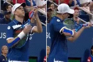 Mike Bryan, amendat cu 10.000 de dolari pentru că a mimat că împuşcă un arbitru de linie: Promit că nu voi mai face niciodată aşa ceva