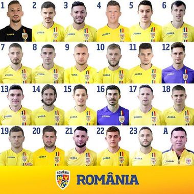 Numerele "tricolorilor" la meciul cu Spania: Grozav a preluat numărul 7 de la Chipciu; Stanciu va purta în premieră tricoul cu 8
