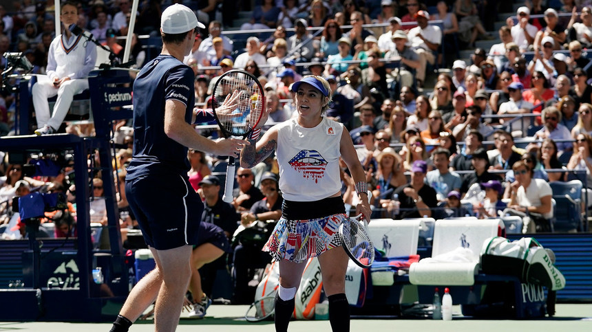 Bethanie Mattek-Sands şi Jamie Murray au câştigat pentru a doua oară consecutiv titlul la US Open, la dublu mixt