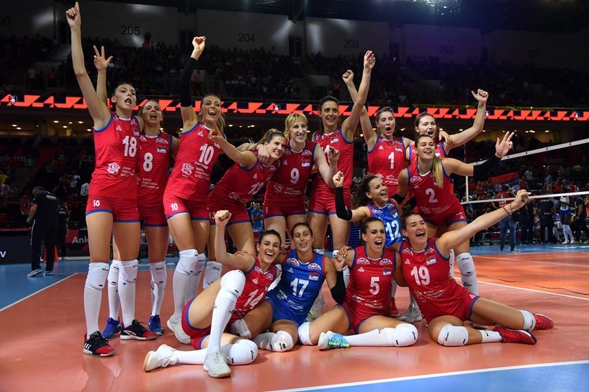 Serbia, campioană mondială en-titre, a câştigat titlul european la volei feminin