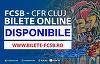 Bilete cu preţuri cuprinse între 10 şi 100 de lei la meciul FCSB - CFR Cluj