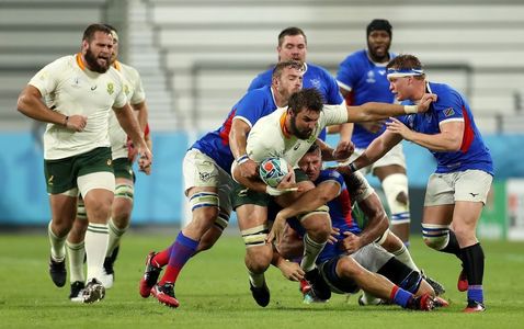 Africa de Sud a învins Namibia, scor 57-3, la Cupa Mondială de rugby