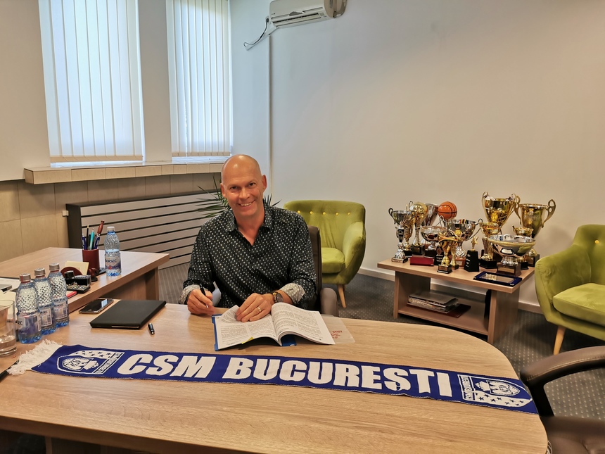 Tomas Ryde a decis să părăsească echipa de handbal feminin CSM Bucureşti
