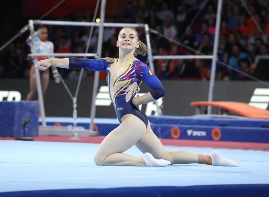 CM gimnastică: Maria Holbură s-a calificat la JO de la Tokyo, la individual-compus