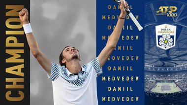 Daniil Medvedev l-a învins pe Alexander Zverev şi a câştigat Mastersul de la Shanghai