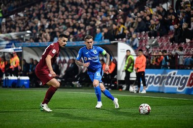 Liga I: CFR Cluj a câştigat confruntarea cu Universitatea Craiova, scor 2-0