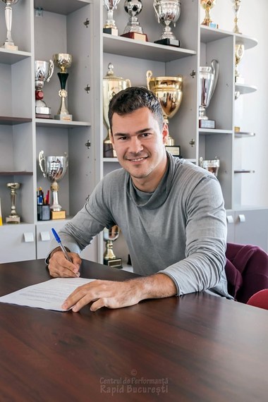 Andrei Ciolacu revine la Rapid şi va fi antrenor al grupei de juniori U16