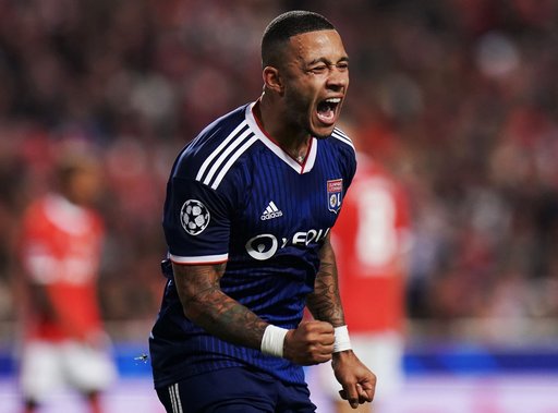 Depay a înscris al 5000-lea gol din istoria clubului Olympique Lyon