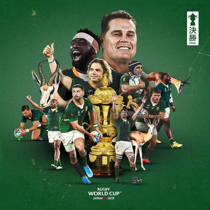 Africa de Sud a învins Anglia, scor 32-12, şi a câştigat Cupa Mondială de rugby pentru a treia oară în istoria sa