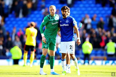 Andre Gomes (Everton) a suferit o fractură la glezna dreaptă la meciul cu Tottenham