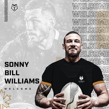 Neo-zeelandezul Sonny Bill Williams a semnat cu Toronto Wolfpack şi a devenit cel mai bine plătit rugbist din lume