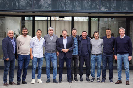 Arbitri şi antrenori de la opt cluburi de Liga 1 s-au întâlnit la Mogoşoaia
