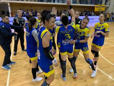 Cupa EHF: Corona Braşov şi Măgura Cisnădie în grupele Cupei EHF. Corona a trecut de Gloria Bistriţa în turul trei