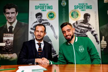 Bruno Fernandes şi-a prelungit contractul cu Sporting Lisabona