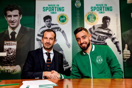 Bruno Fernandes şi-a prelungit contractul cu Sporting Lisabona
