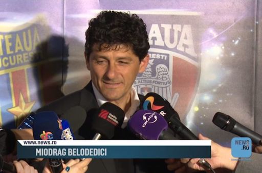 Belodedici: Am trăit tragerea la sorţi fără emoţii; Noi trebuie să ne calificăm, avem două meciuri foarte importante