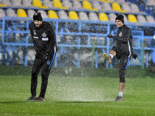 FCSB a făcut un antrenament fizic de 30 de minute pe stadionul din Voluntari
