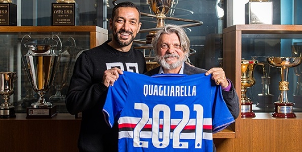 La 36 de ani, Quagliarella şi-a prelungit contractul cu Sampdoria