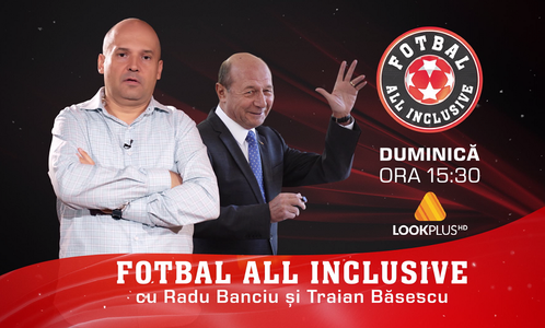 Traian Băsescu, faţă în faţă cu Radu Banciu, duminică, de la 15:30, în direct la Look Plus 