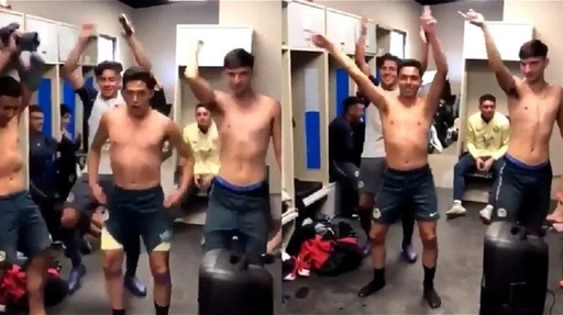 Patru fotbalişti ai Club America, sancţionaţi pentru că au parodiat un cântec feminist antiviol - VIDEO