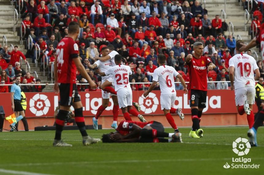 FC Sevilla a învins în deplasare Mallorca, scor 2-0, în LaLiga