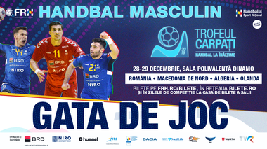 România – Olanda, scor 27-25, la Trofeul Carpaţi la handbal masculin